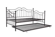 DHP Tokyo Metal Daybed and Trundle, Twin/Twin, Bronze