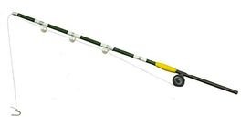 Dolls House Green Fishing Rod Miniature Beach Lake River Garden Shed Accessory