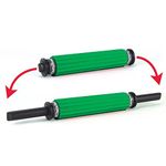 TheraBand Portable with Retractable Handles, Muscle Roller Stick for Self-Myofascial Release and Deep Tissue Massage