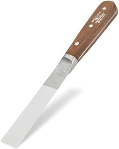 Footprint Wallpaper Scraper Heavy Duty - 25mm/1” Durable Stripping Knife Decorators Tools for Removal of Paper, Paint, Varnish, Grout and Putty. Flexible Tempered Steel Blade. Hardwood Handle.