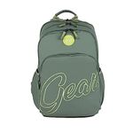 Gear Compact Bts3C 30L Medium Water Resistant School Bag/Casual Backpack/Daypack/Travel Standard Backpack/Kids Bag/College Bag For Boys/Girls/Men/Women (Green)