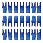 Mangobuy 50pc Inner diameter 3.2mm Arrow Pin S Nock For Carbon Aluminum Pin Nocks (blue)