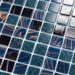smafusion 11.5sqft Blue Mosaic Tile