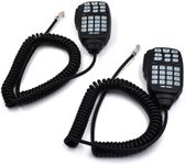 Szcmawo (2-Pack) HM-133V Handheld Speaker Mic Microphone for ICOM ID-800H ID-880H IC-2200H IC-2800H IC-208H IC-2820H IC-V8000 RJ-45 8-pin Plug