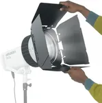 Bowens Mount Fresnel Lens, 10 Times Brightening 10°-45° Focusable Fresnel Lens, Compatible with Aputure/Godox/Neewer COB Video Light(≤600W)