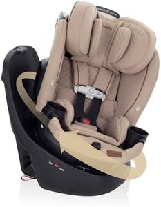 Evenflo Revolve360 Slim 2-in-1 Rotating Car Seat with Green & Gentle Fabric (Travertine)