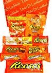 Reeses Chocolate Gift Set | Reese's American Sweets Peanut Butter Hamper Treats Box By Dolci Di Lechlade | Cups Sticks Pieces USA Candy Fathers Day Birthday Teacher Present