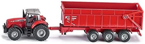 Siku - Massey Fergson Tractor w Trailer 1:87