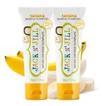 Jack N' Jill Natural Toothpaste, Banana, 1.76oz (Pack of 2)