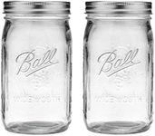 Ball Wide Mouth Glass Mason Jars wi