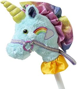 Mary Meyer Hobby Horse Toy Fancy Prancer Stick Horses, 33-Inches Tall, Unicorn
