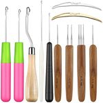 Crochet Hook Tools, 11 Pcs Dreadloc