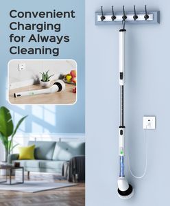Electric Spin Scrubber – Waterproof Cordless Cleaning Brush