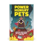 Power Hungry Pets: Strategic Card Game - Fun Family Board Game Night Adventure | Ages 7+ | 2-6 Players | 21 Cards & 7 Tokens