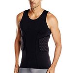 TUOY Padded Rib Protector Shirt Compression Protective Shirt Adult Sizes