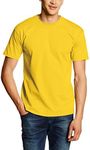 Fruit of the Loom Men's Valueweight Short Sleeve T-Shirt, Sunflower, XL