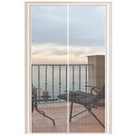 YUFER Magnet Screen Door 38 x 84, Magnetic Mesh Screen Door with Heavy Duty Fits Door Size up to 36"x84" Max-White……