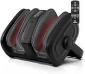 COMFIER Shiatsu Foot Calf Massager with Heat, Gifts for Women Men, FSA HSA Eligible Feet Massager for Plantar Fasciitis, Kneading/Vibration/Compression Massage, Remote Control, Up to Size 14