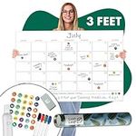 Large Dry Erase Calendar for Wall -
