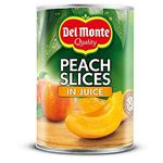 Del Monte Peach Slices in Juice 415g (Pack of 6)