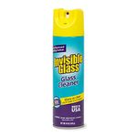 Invisible Glass 91160 Premium Glass and Window Cleaner Aerosol Can Leaves Glass Streak Free and Residue Free with Improved Foaming Action, Pack of 1