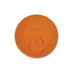 Tervis Travel Lid Made in USA Double Walled Insulated Tumbler Travel Cup Keeps Drinks Cold & Hot, Fits 16oz Tumblers, Orange