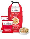 ReadyWise, 60 Servings, Breakfast, Lunch & Dinner, Grab & Go Dry-Bag, Freeze Dried, 25 Years Shelf Life, Emergency Food, 7 Days For 1 Person, 1 Week Food