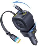 Baseus 163W Retractable Car Charger