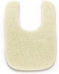 U Shaped Felt Callus Pads - Adhesive Foot Pads That Protect Calluses from Rubbing On Shoes - 3/16" - 100 Pack