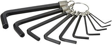 STANLEY STMT69213-8 Metric Hex Key Ring Set Black Phosphate (10pc) 430g