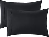 Bedsure Black Pillow Case Queen Siz