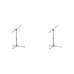 Samson MK10 Lightweight Boom Stand, Black (Pack of 2)