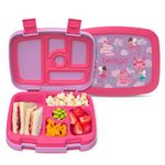 Bentgo Kids Prints Leak-Proof, 5-Compartment Bento-Style Kids Lunch Box - Ideal Portion Sizes for Ages 3 to 7 - BPA-Free, Dishwasher Safe, Food-Safe Materials - 2021 Collection (Fairies)