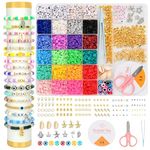 Satmarhz Bracelet Making Set for Girls, Jewellery Making Kit for Kids DIY Bracelet Making Set, Toys for Girls Age 6-12 Years Old