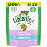 Greenies Feline Dental Treats Succulent Shrimp Flavor Cleans Teeth 4.6-Ounce