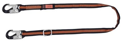 BLACK+DECKER Work Positioning Lanyard for Work Positioning with both Sides Hook | Fall Protection Lanyard for Construction, Climbing & Roofing | ANSI & OSHA Certified | BXFP0621IN