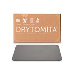 Momo Lifestyle Stone Bath Mat Drytomita, Diatomaceous Earth Absorbent Bathroom Mat Quick Dry, Shower Bath Mat (Graphite Grey, 60 X 39 cm)