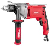 IBELL Industrial Impact Drill ID13-30,1100W, Copper Armature, Chuck 13mm manual, 0-3000 RPM, 2 mode selector, Forward/Reverse with variable speed