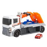 Matchbox Toy Car & Playset, Action Drivers Tow & Repair Truck with 1:64 Scale Toy Audi TT RS Coupe, Working Crane & Diagnostic Machine, HRY43