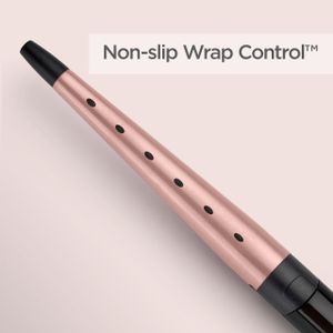 BaByliss Rose Quartz Conical Curling Wand – Hair Styling Tool