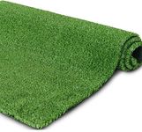 Comfy Home High Density Artificial Grass Carpet for Floor (3 Feet X 4 Feet) Green, 1 Pc