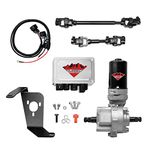 Rugged Front Electric Power Steering Kit for Polaris Ranger 400/500/800, is A Bolt On System, Gets Rid of Wheel Jerk/Bump Steer When Navigating Rough Terrains (See Fitment Details in Description)