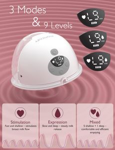 Momcozy Mobile Breast Pump – Portable Electric Hands-Free Pump