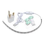 Sewing Machine LED Light Strip, Flexible LED Strip Lights Bar,6.6ft Cord with Touch Dimmer and USB Power Supply, 5pcs Adhesive Clips- Fits All Sewing Machines (11.8 in)