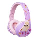 PowerLocus Kids Headphones Angry Birds Edition, Wireless Kids Headphones, 85dB Volume Limited, Foldable Bluetooth Headphones with Case, Wired and Micro SD Mode, Built-in Mic for Phone/iPad/School