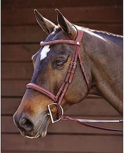 Dover Saddlery Ergonomic Hunter Bridle - Oakbark - Horse-F/S