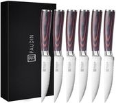 PAUDIN Steak Knives Set of 6, Kitch