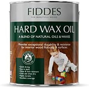 Fiddes Satin Finish Hard Wax Oil 250 ml, Clear