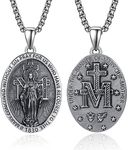 Miraculous Medal 925 Sterling Silve