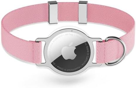 AirTag Cat Collar, Ultra Elastic GPS Cat Collars with Apple Air Tag Holder, Lightweight and Scratch Resistant Stepless Adjust Collars for Cats Kittens, 8-12 Inch
